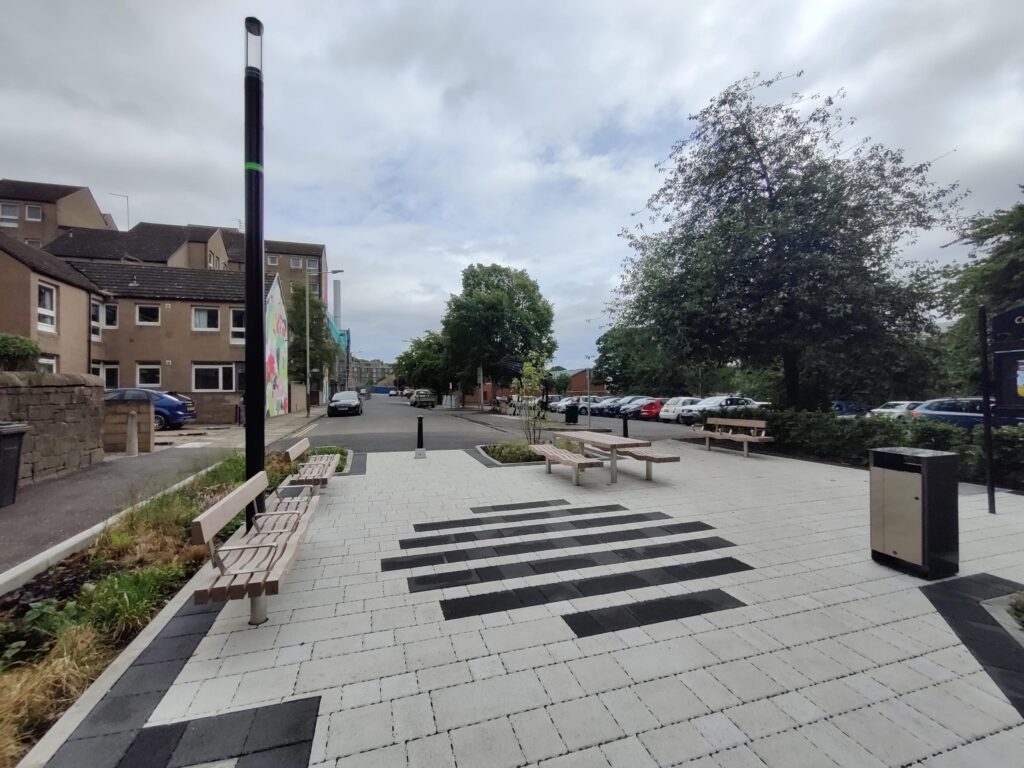 Craigie Street pocket park.